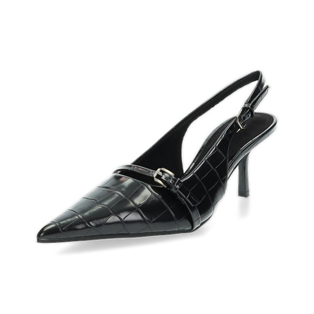 zwarte slingback