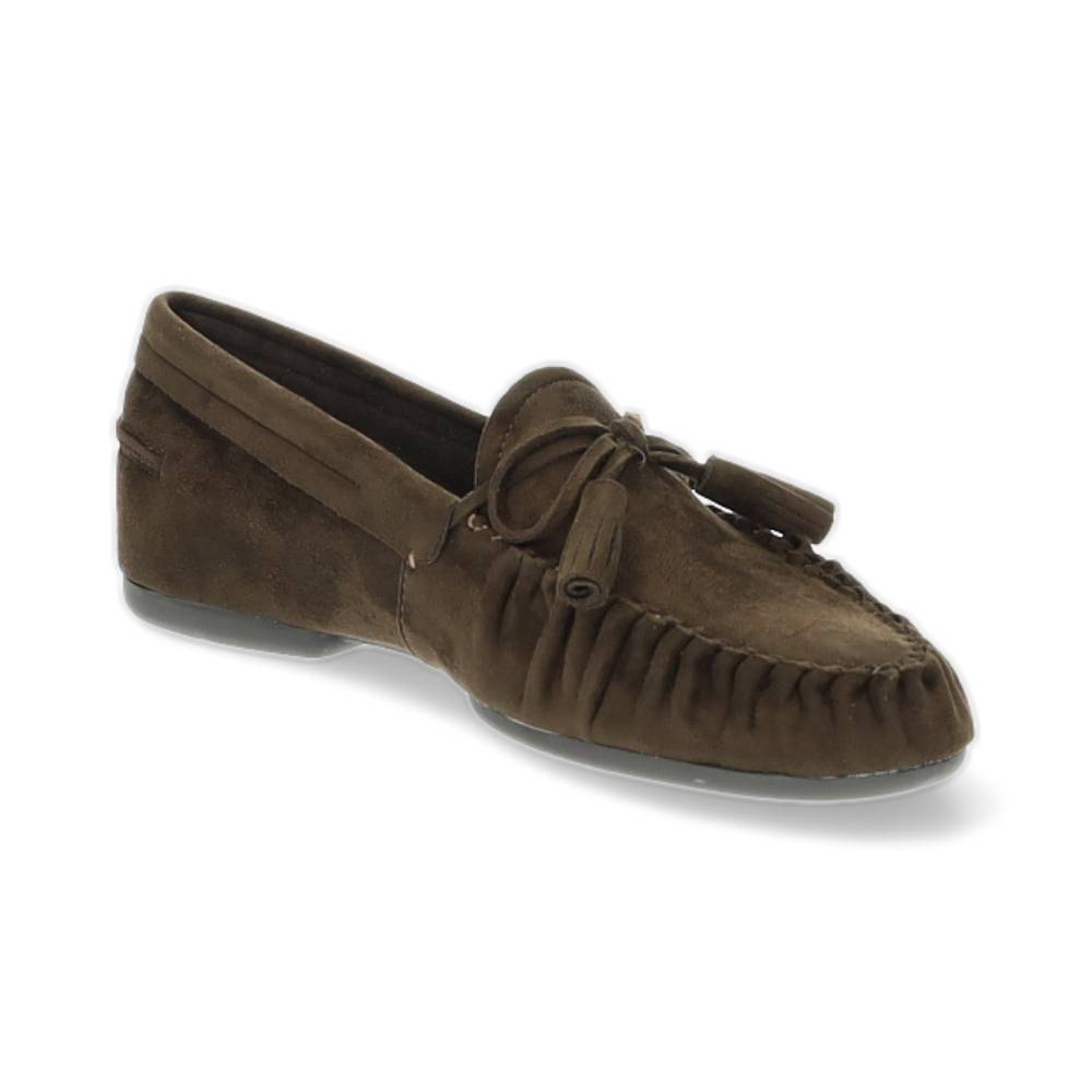 donkerbruine loafer