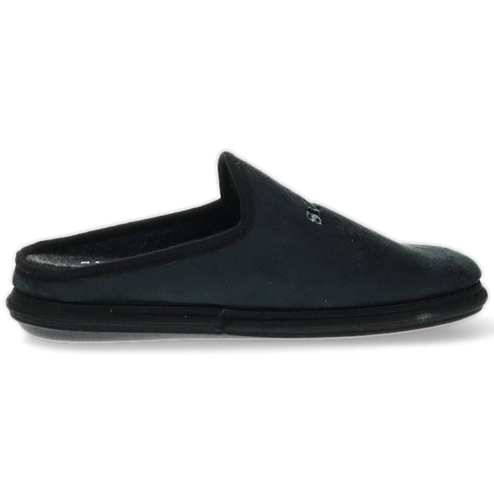 zwarte pantoffel