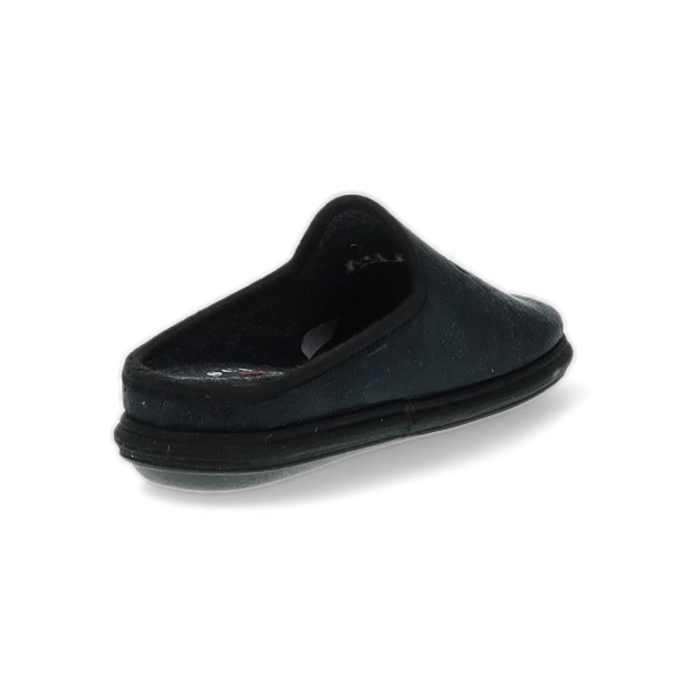 zwarte pantoffel