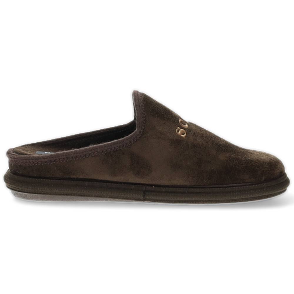 bruine pantoffel