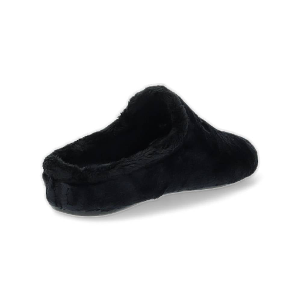 zwarte pantoffel