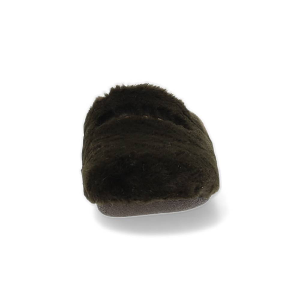 bruine pantoffel