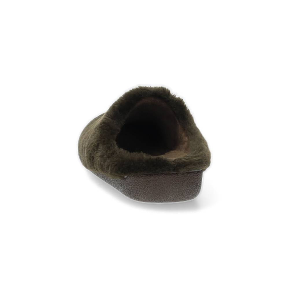 bruine pantoffel