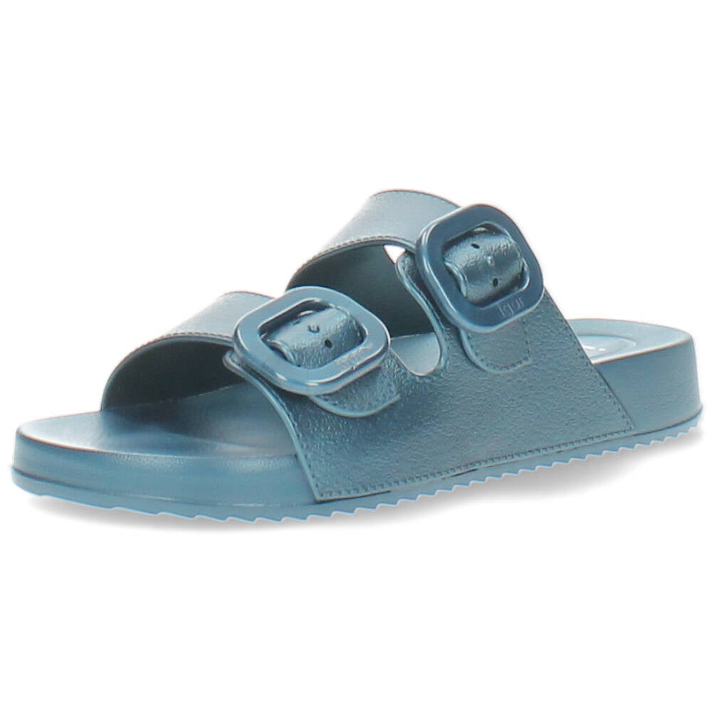 blauwe slipper