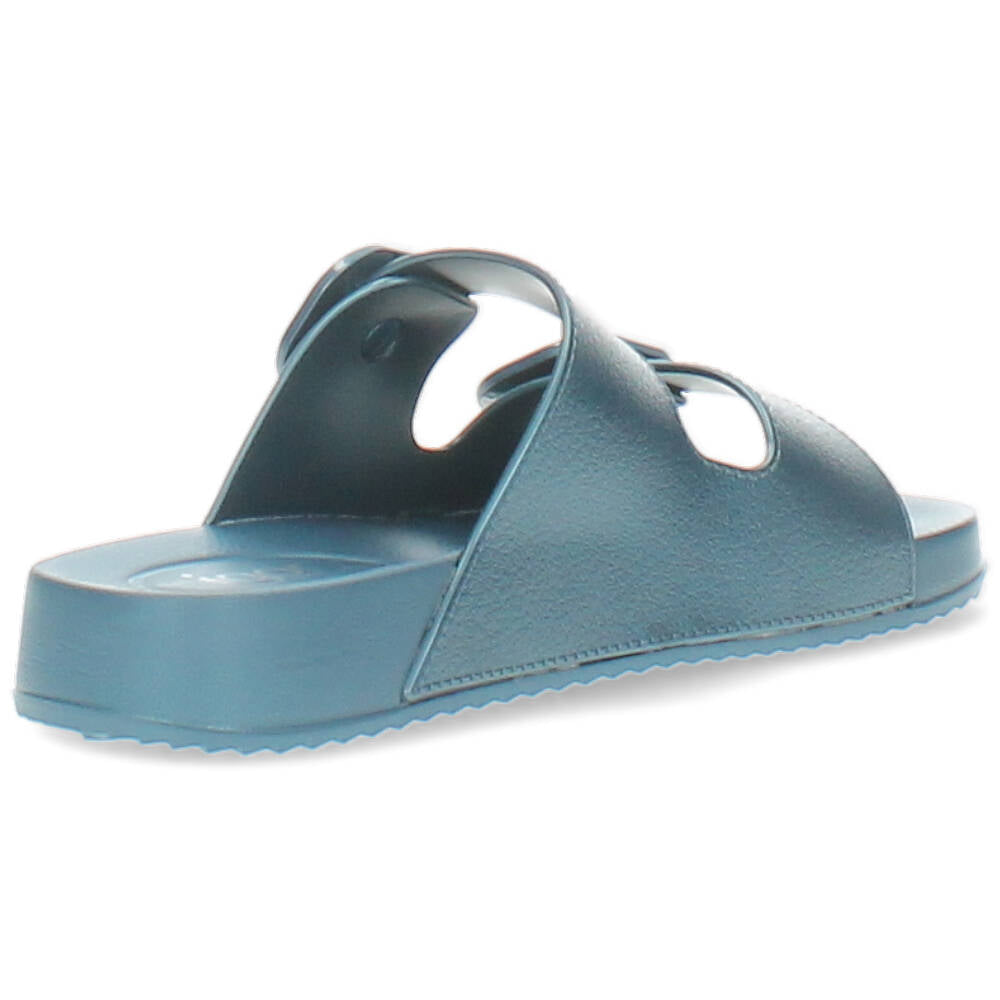 blauwe slipper