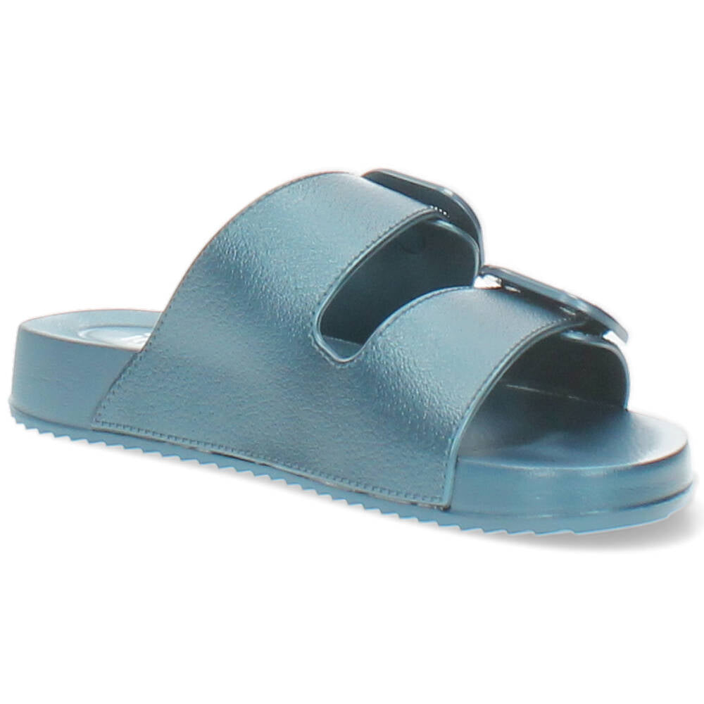 blauwe slipper
