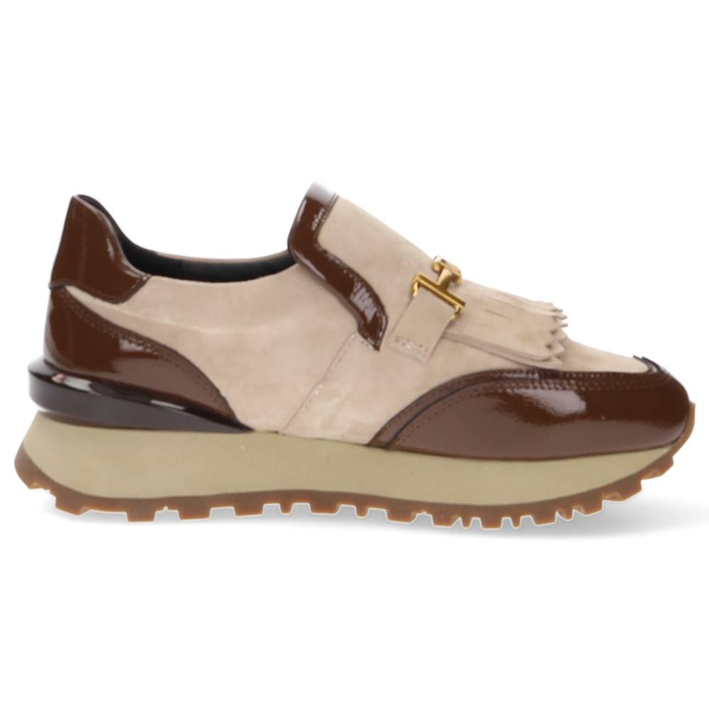 bruine mocassin