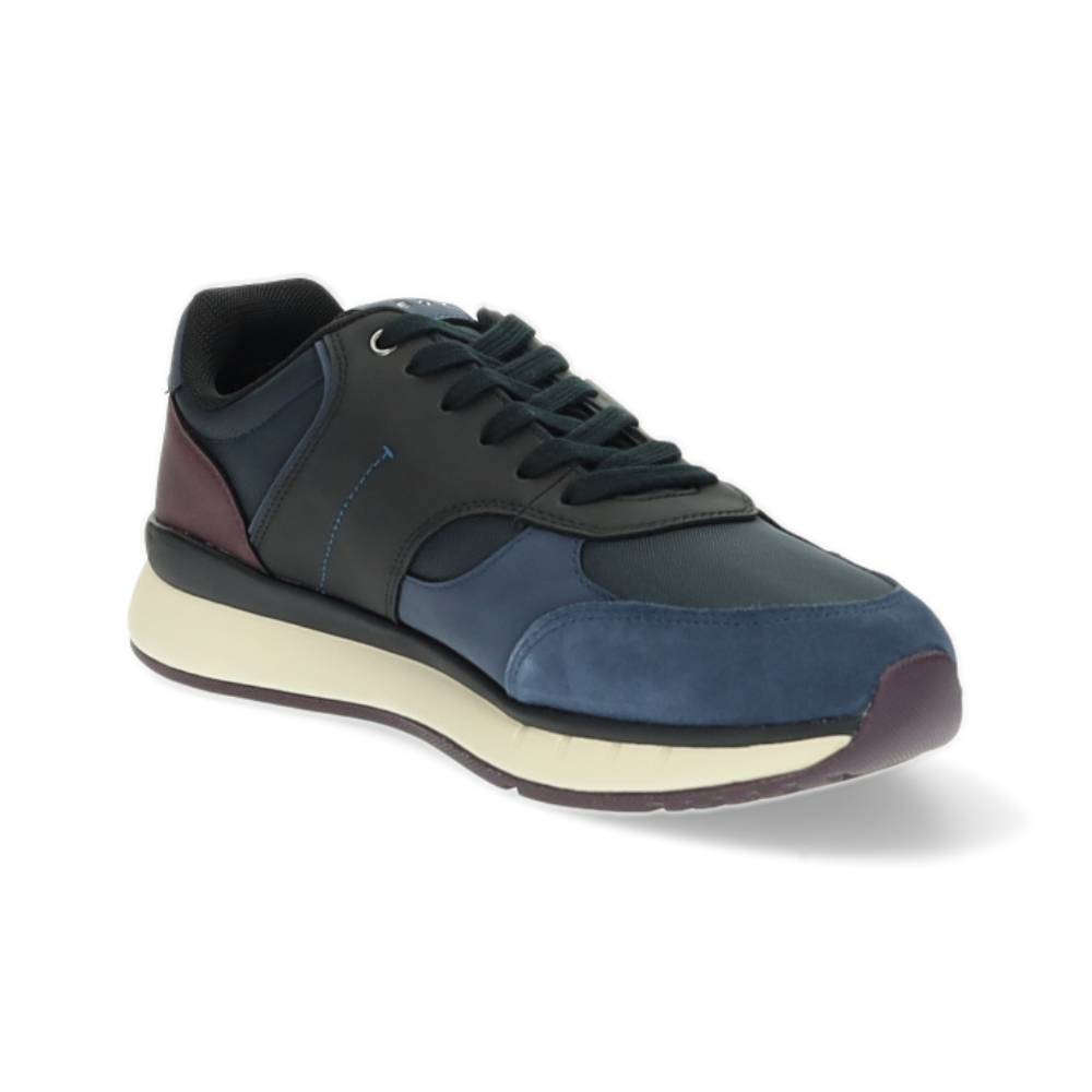 blauwe sneaker