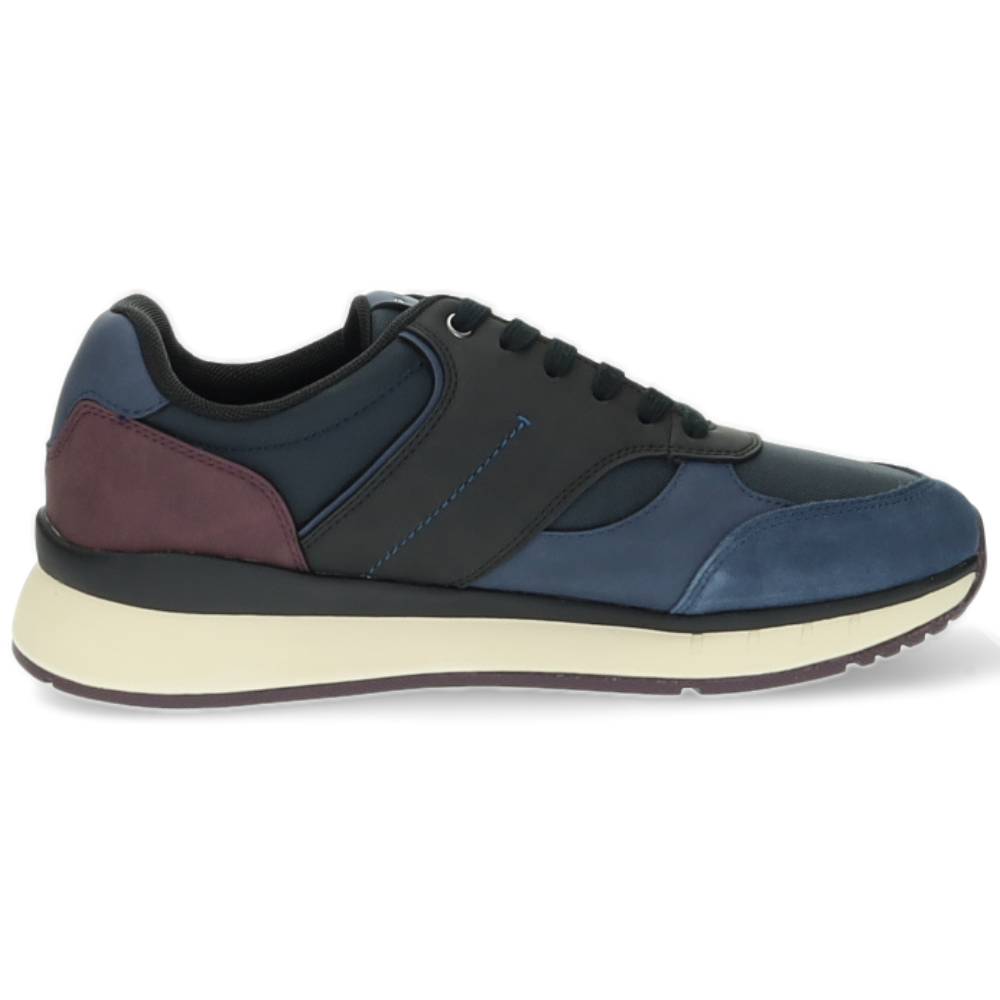 blauwe sneaker