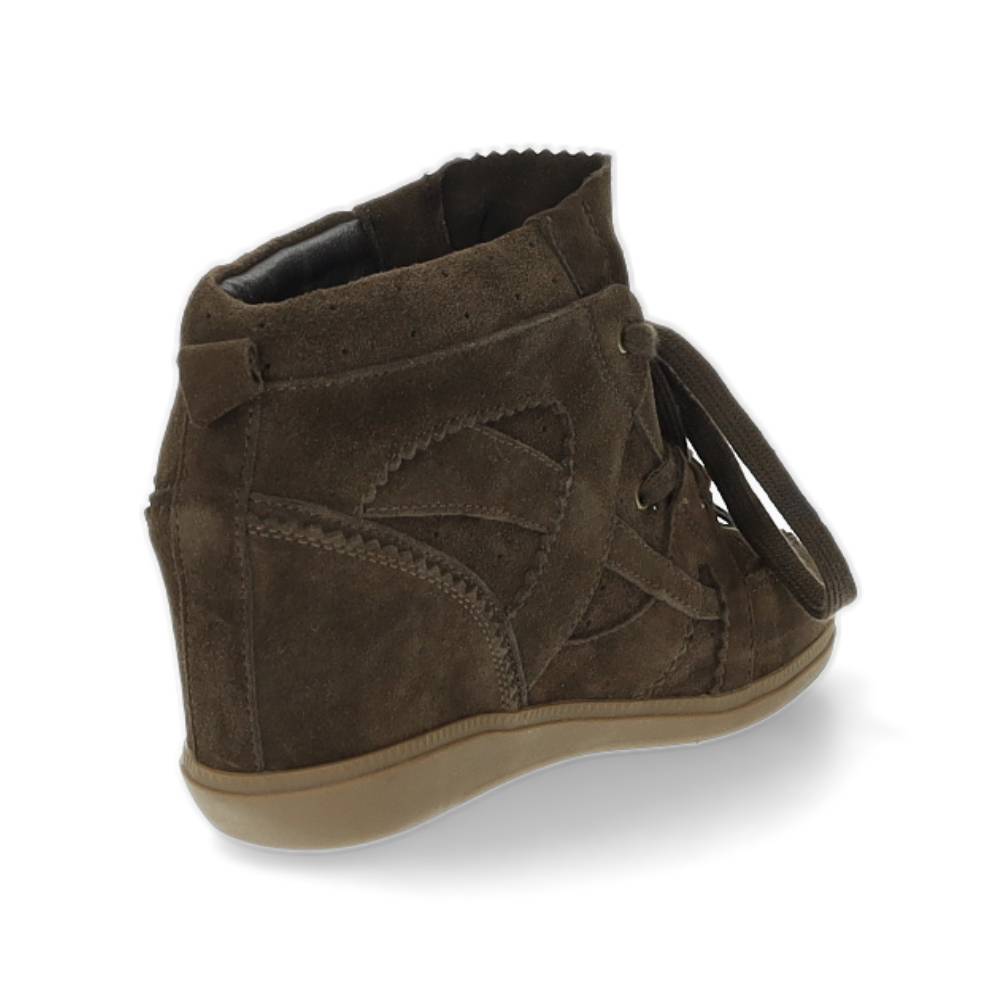 donkerbruine sneaker