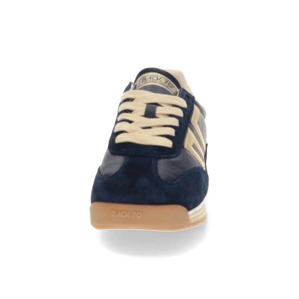 blauwe sneaker