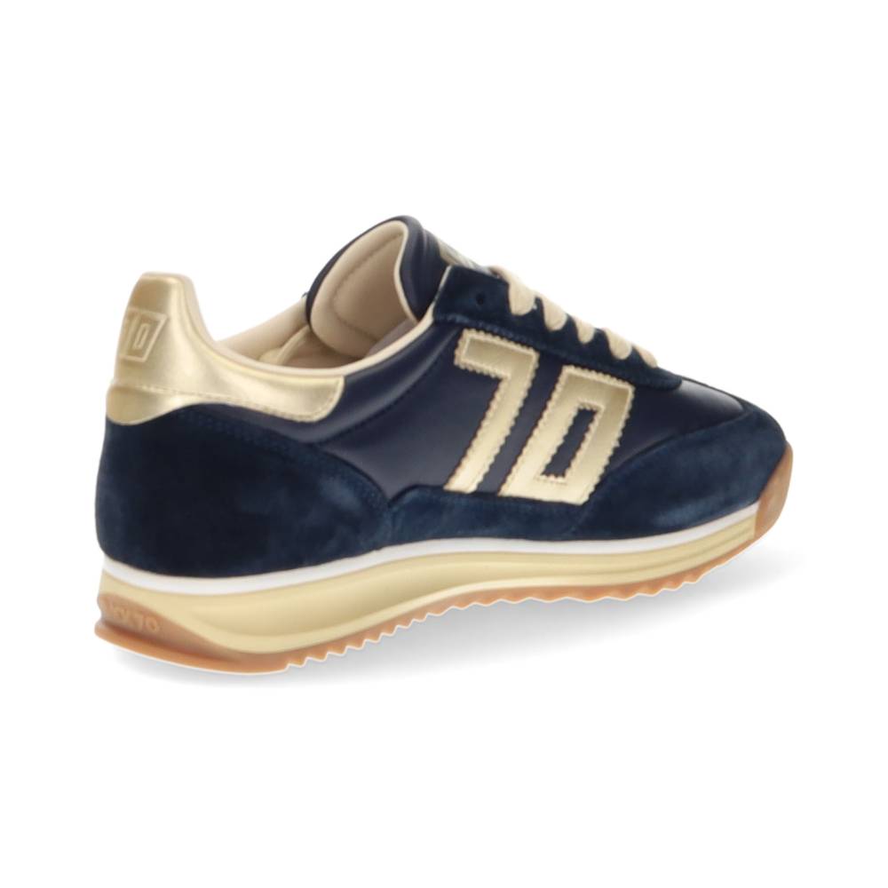 blauwe sneaker