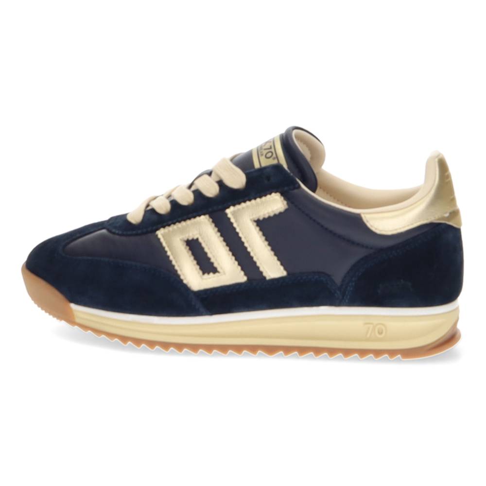 blauwe sneaker