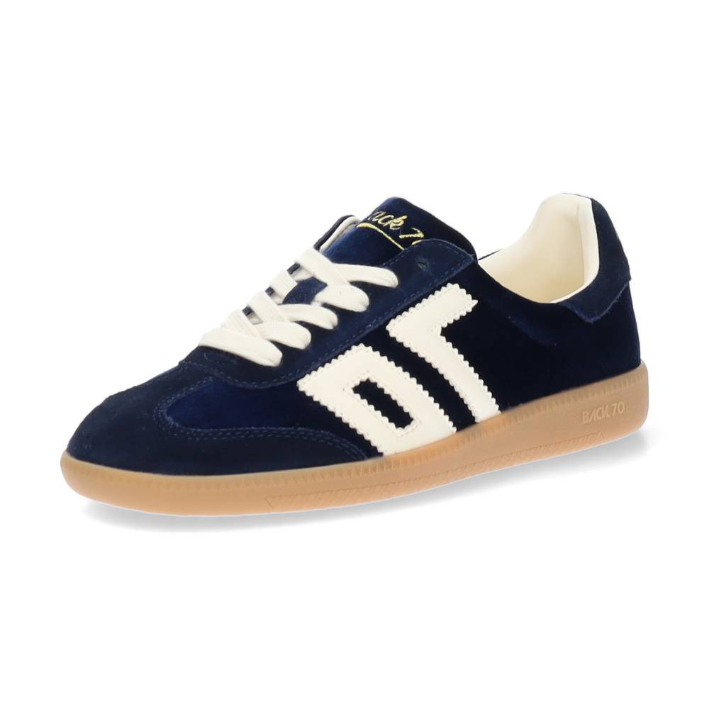 blauwe sneaker