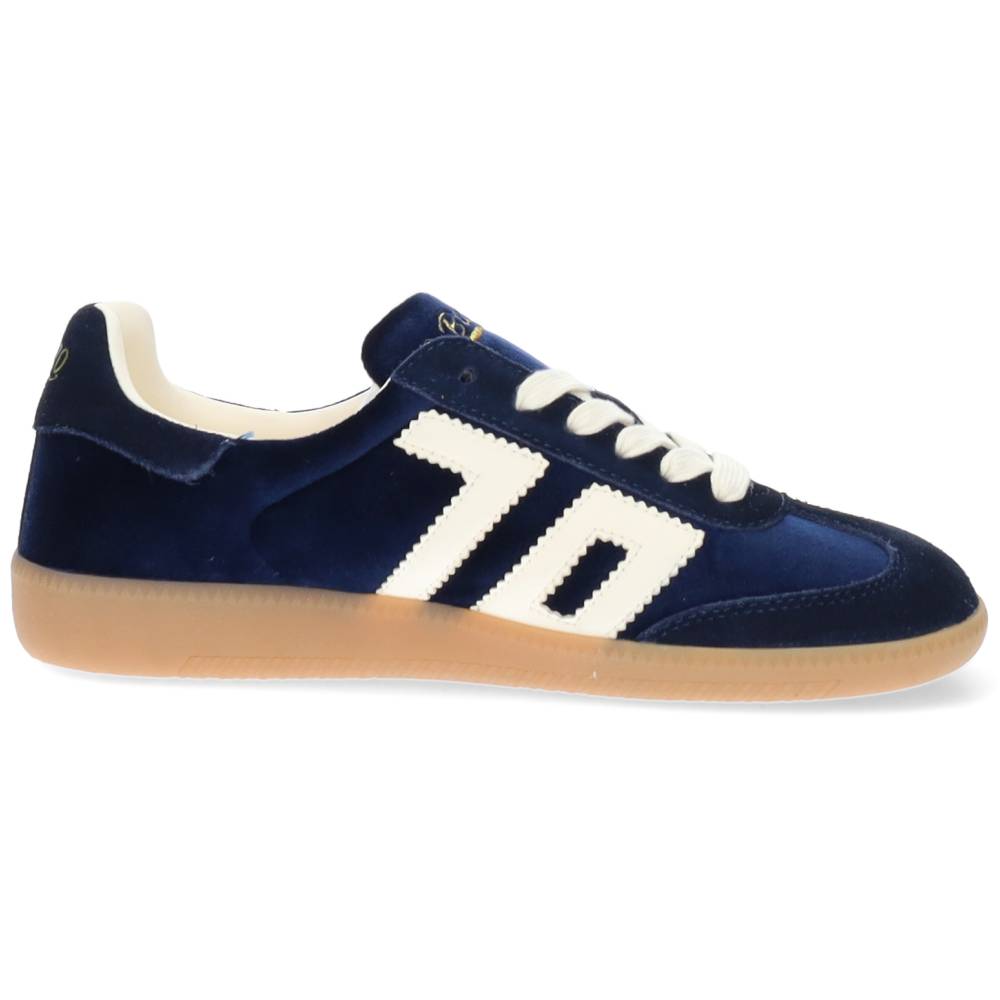 blauwe sneaker
