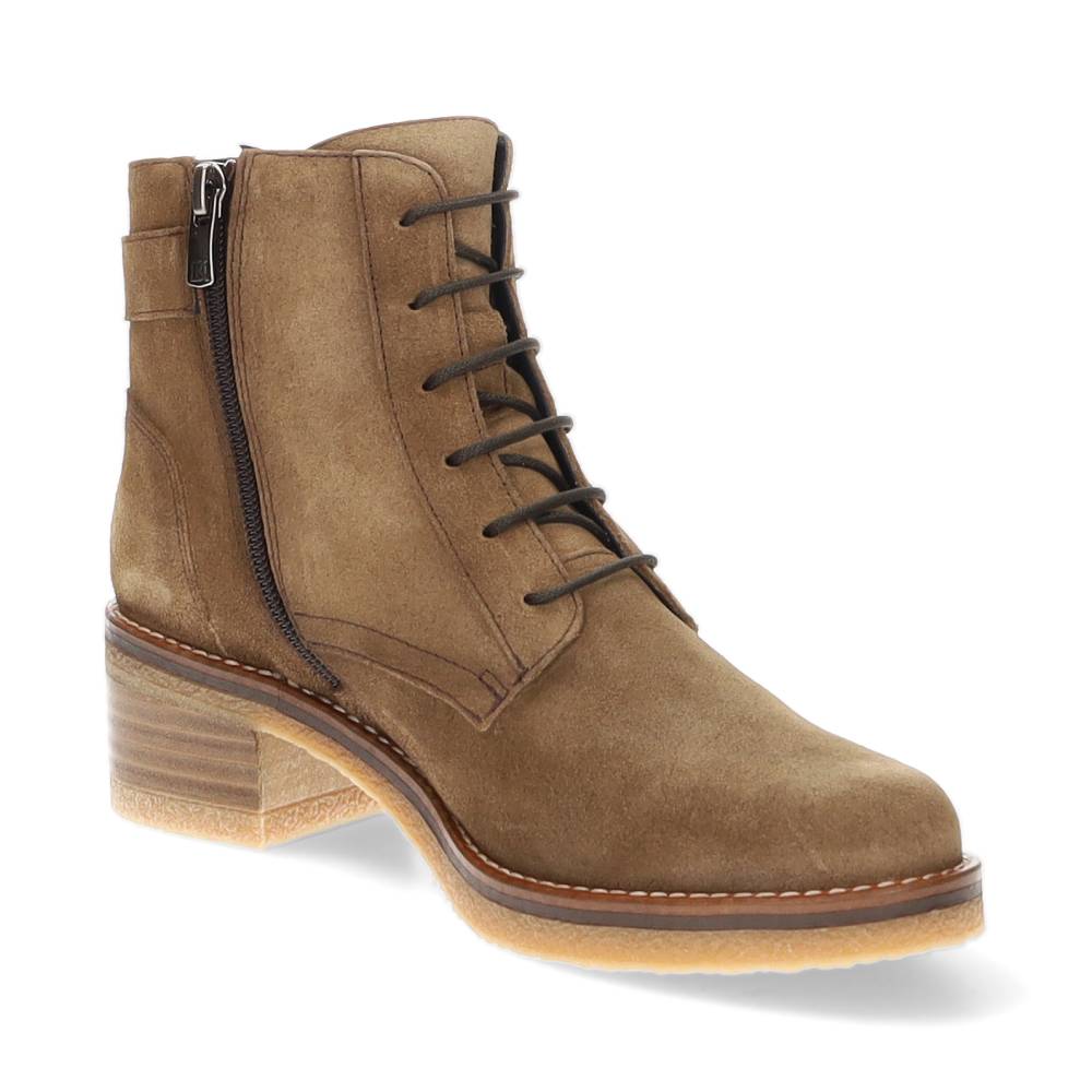 taupe enkellaars