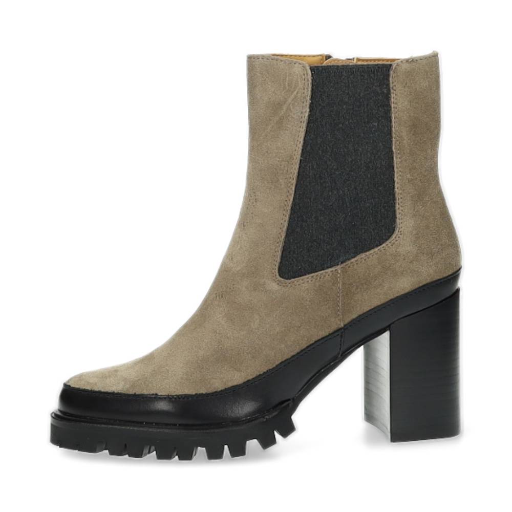 taupe enkellaars