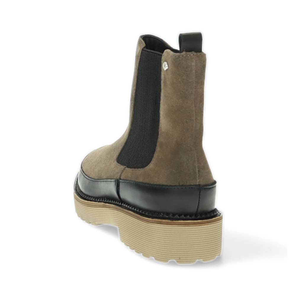 taupe enkellaars