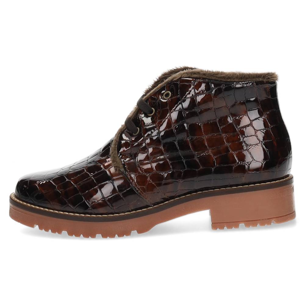 bruine veterschoen hoog