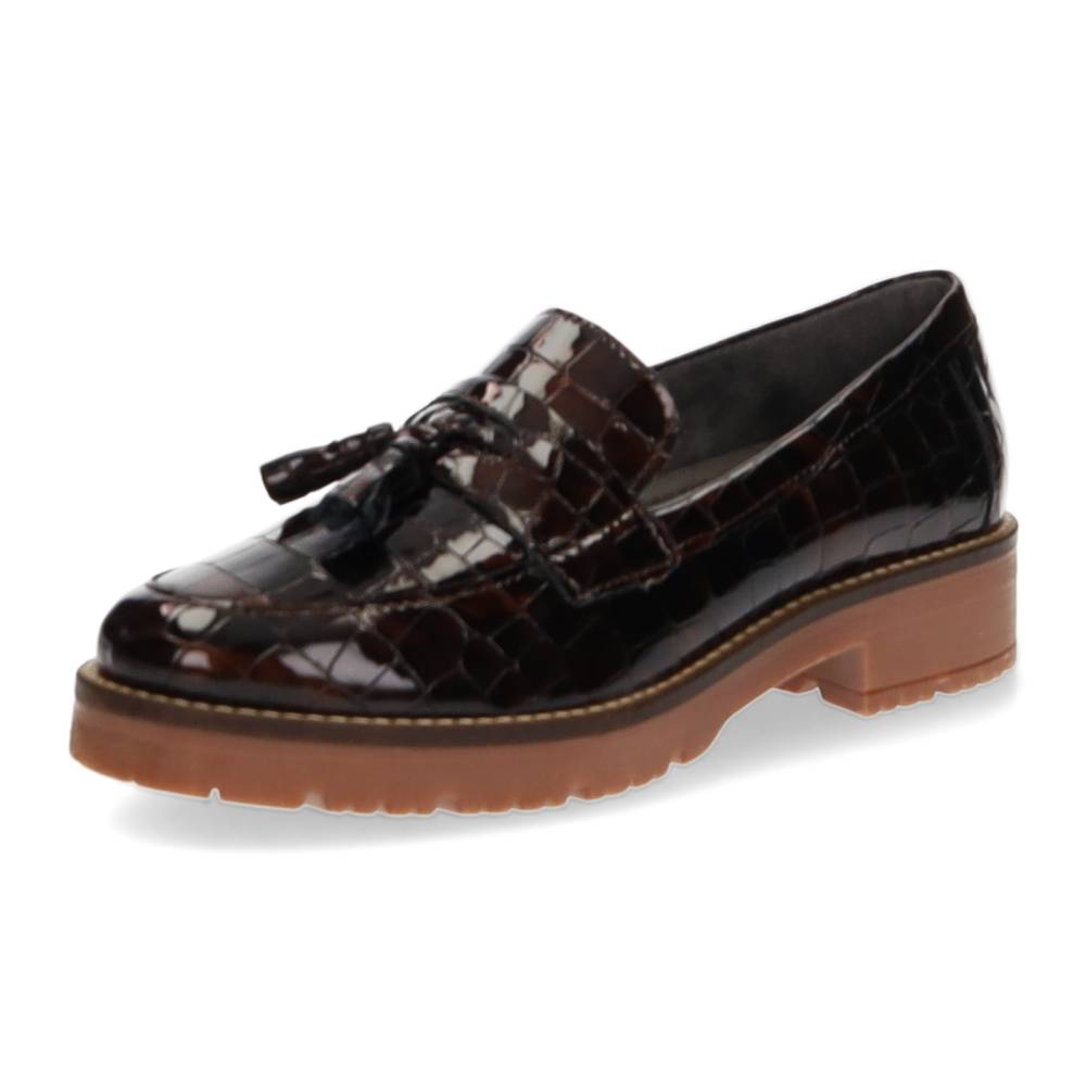 bruine mocassin