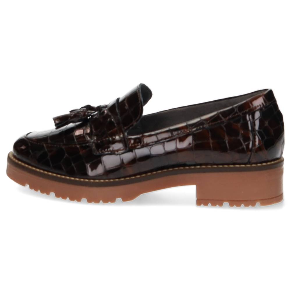 bruine mocassin