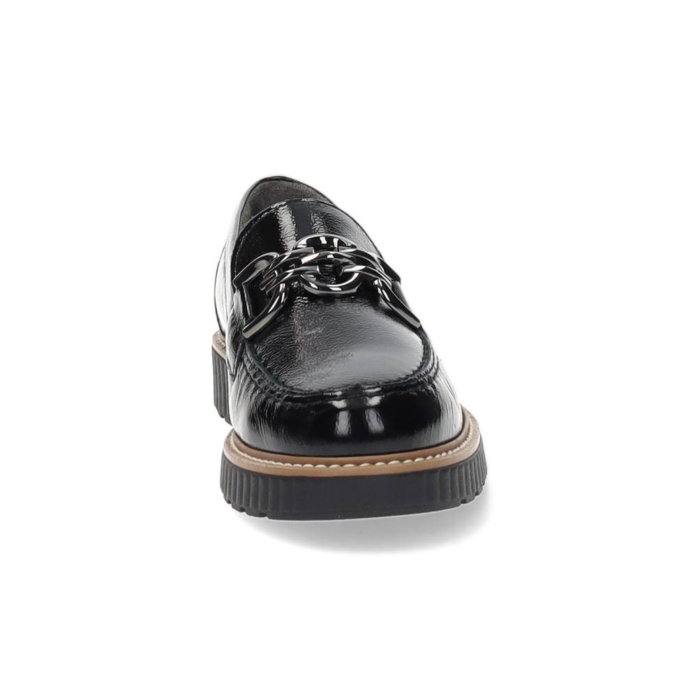 zwarte mocassin