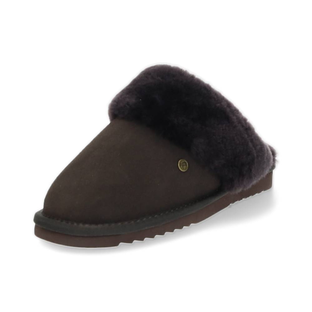 bruine pantoffel