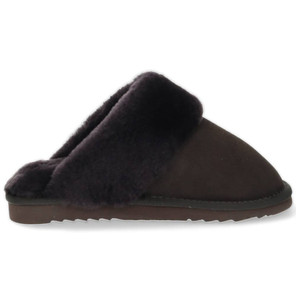 bruine pantoffel