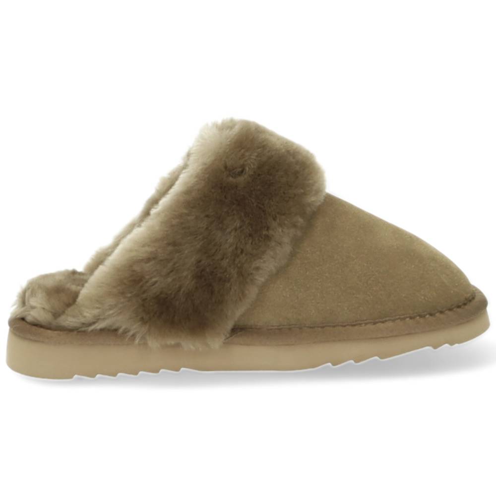 taupe pantoffel