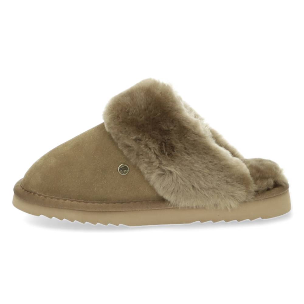 taupe pantoffel