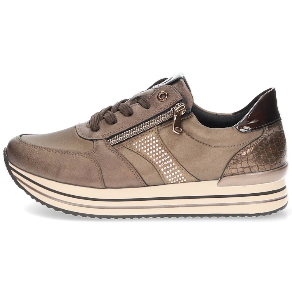 bruine sneaker