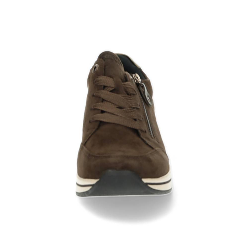 donkerbruine sneaker