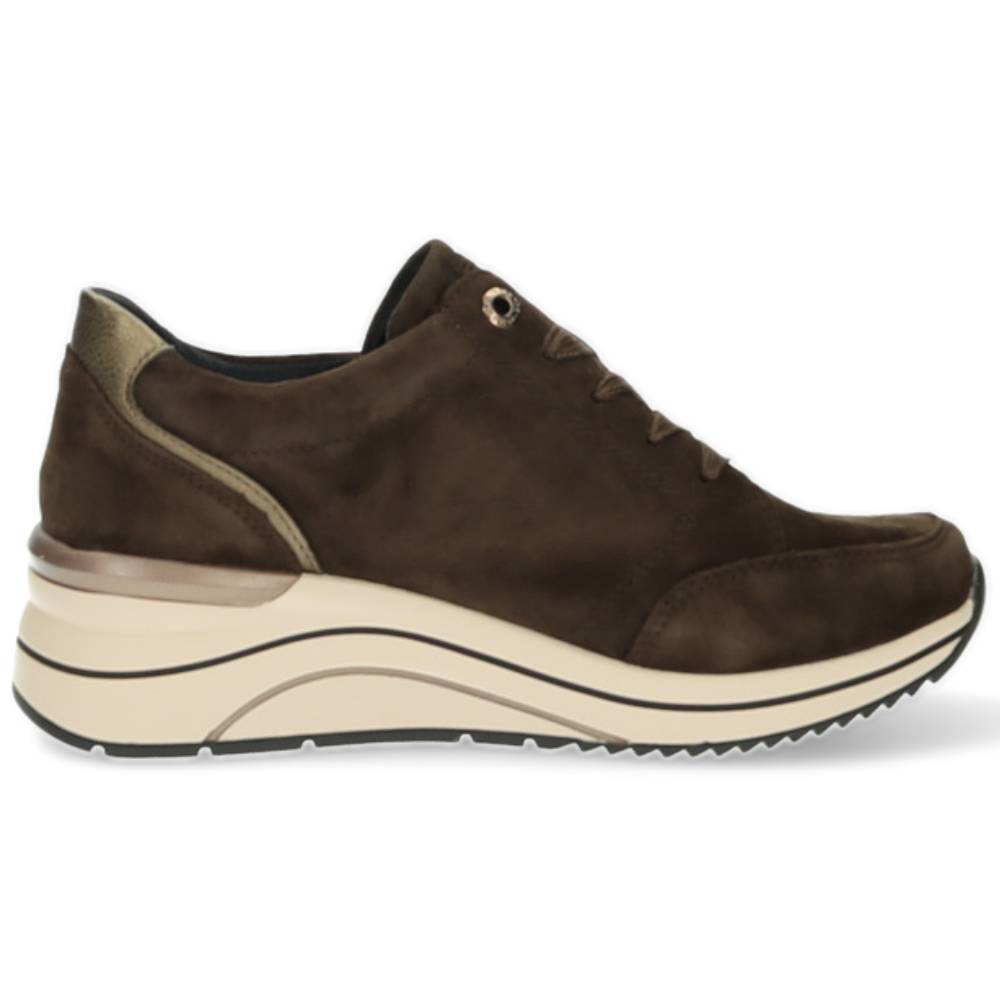 donkerbruine sneaker