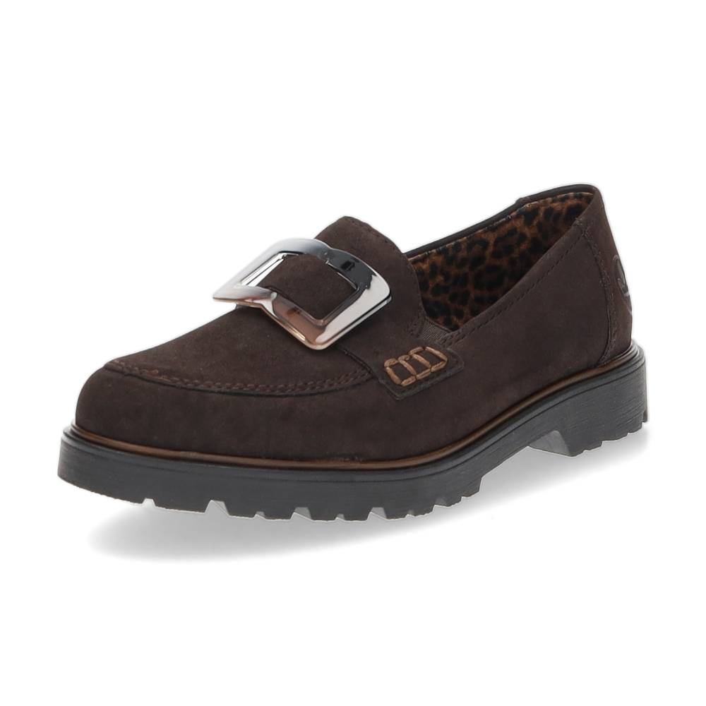 bruine mocassin
