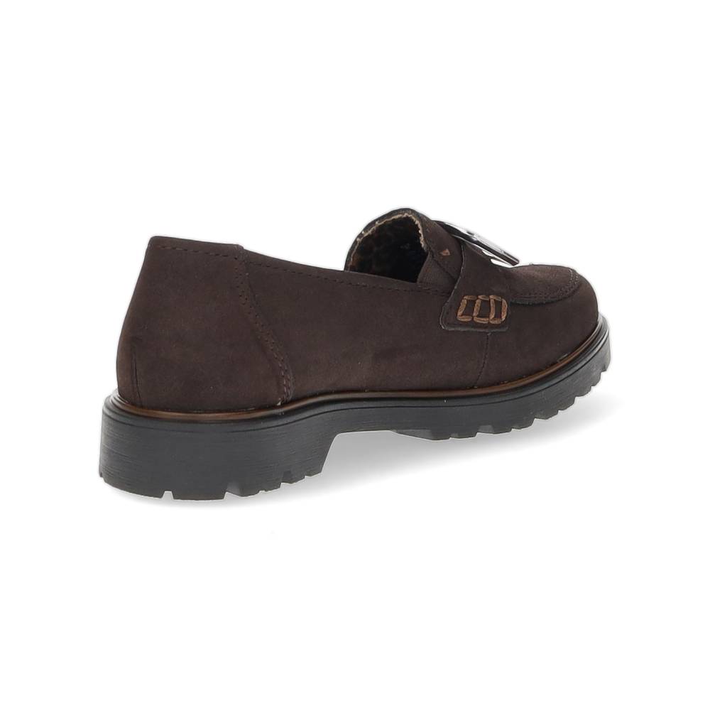 bruine mocassin