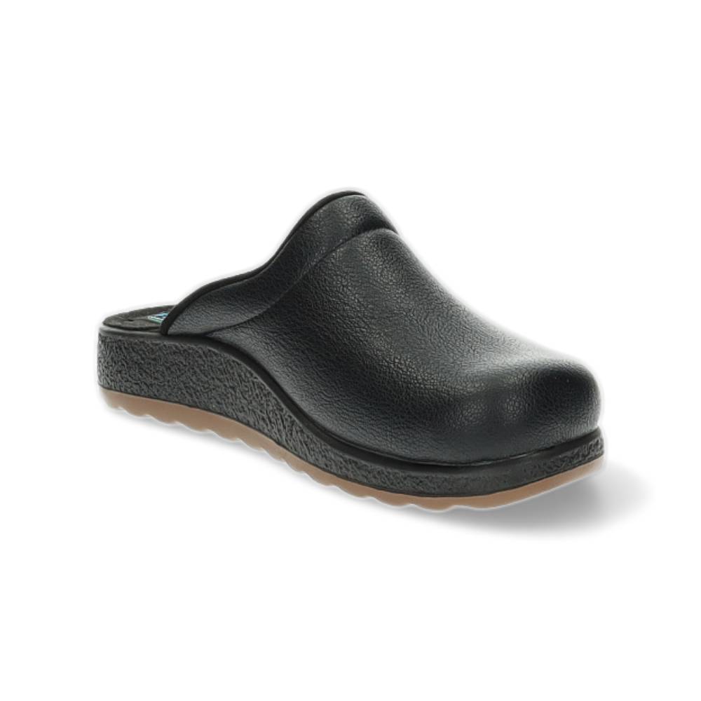 zwarte pantoffel