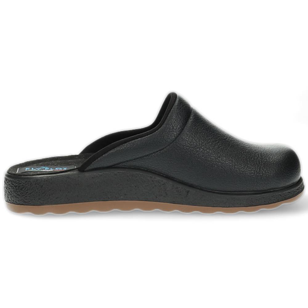 zwarte pantoffel