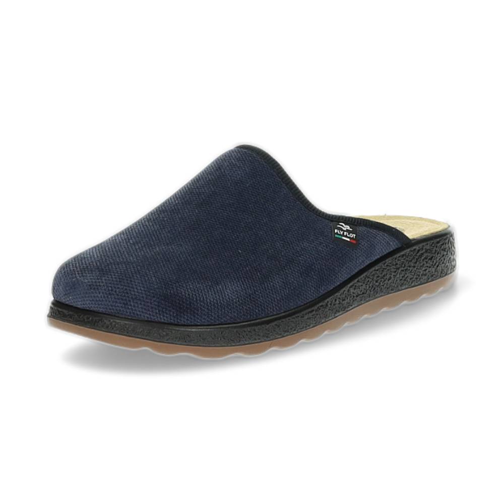 blauwe pantoffel