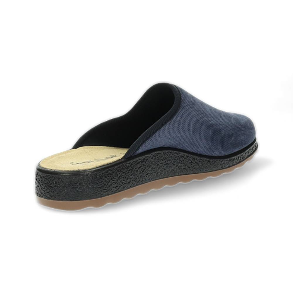 blauwe pantoffel