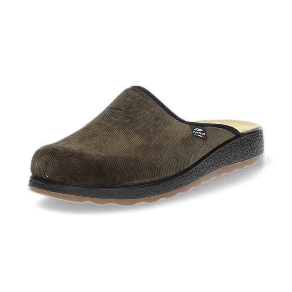 bruine pantoffel