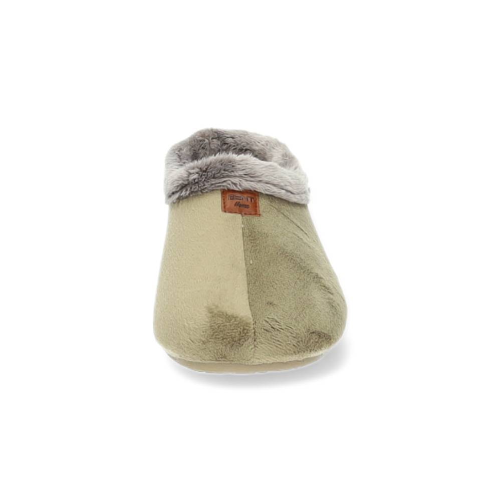 taupe pantoffel