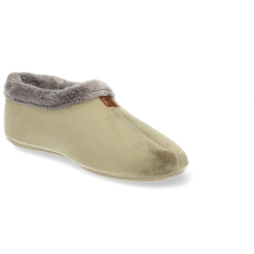 taupe pantoffel