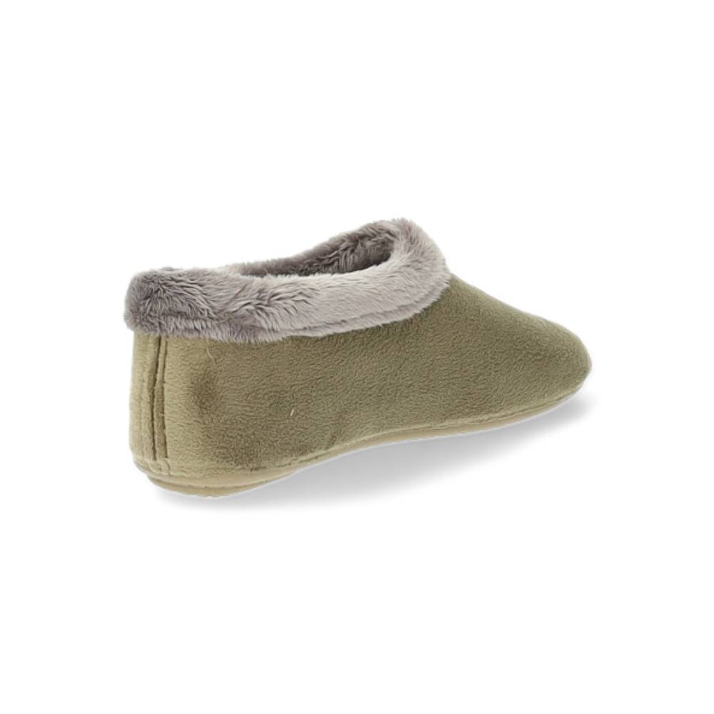taupe pantoffel