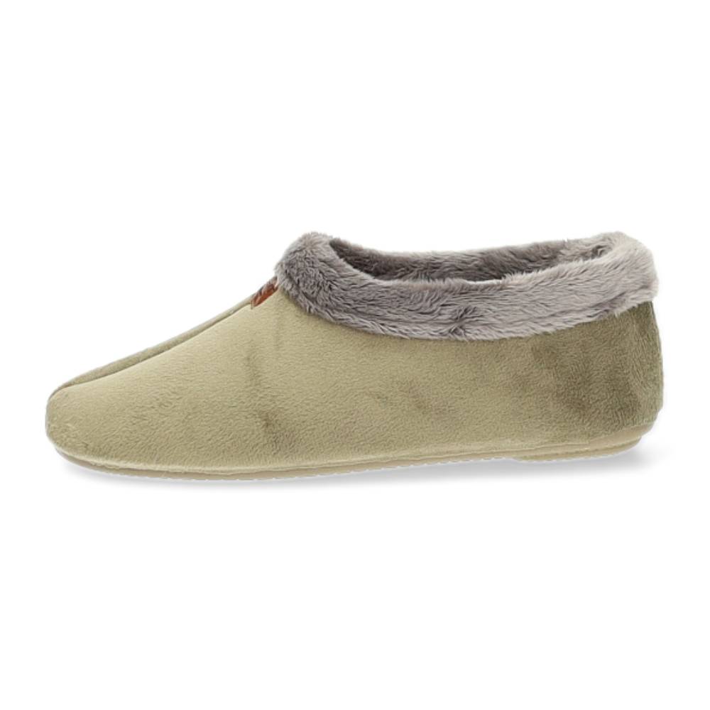 taupe pantoffel