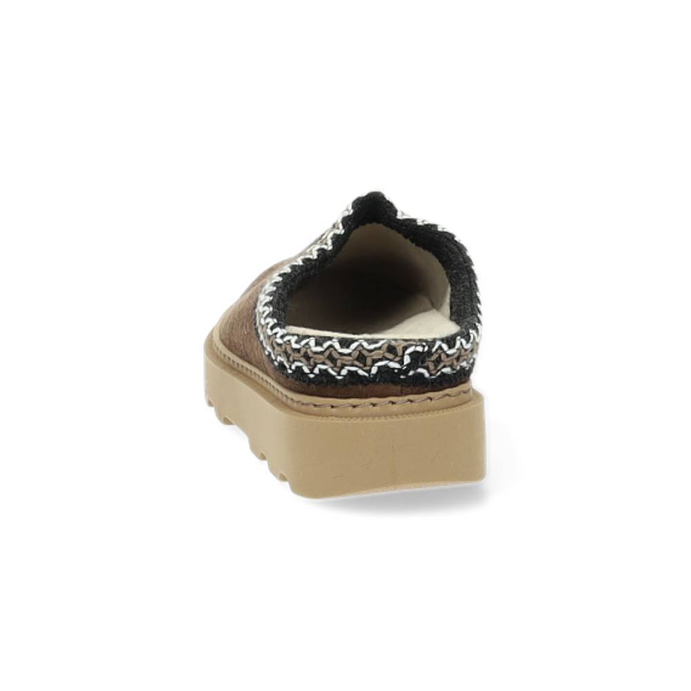 bruine pantoffel