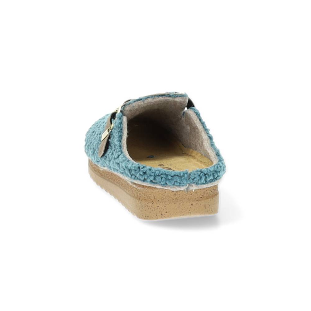 blauwe pantoffel