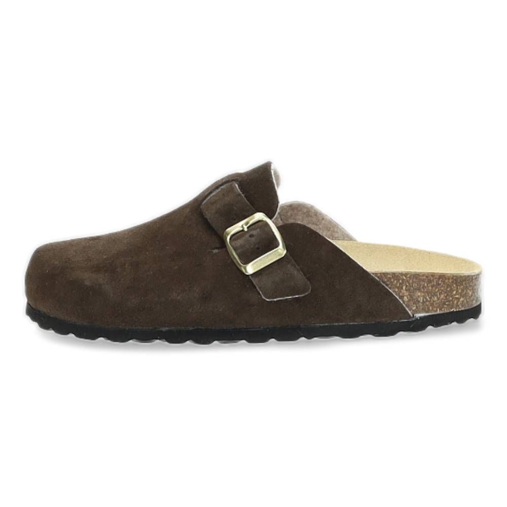 bruine pantoffel