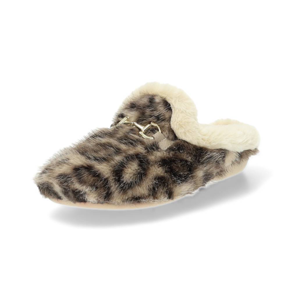 bruine pantoffel