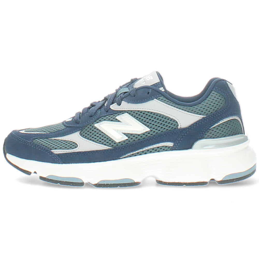 blauwe sneaker
